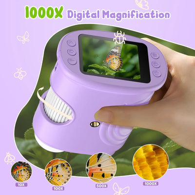 1000X Kids Handheld Digital Microscope