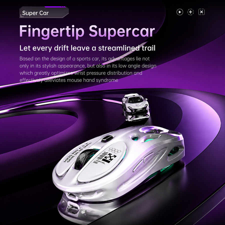 Supercar-inspired shape of the M235 Pro