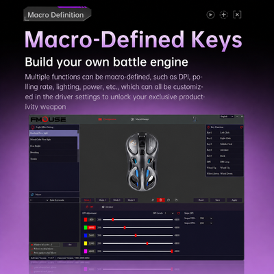 M235 Pro — Tri-Mode Lightweight Gaming FMouse