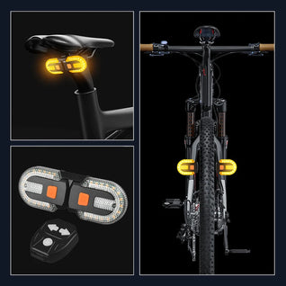 🔥Wireless remote control for bicycle rear light
