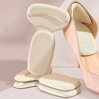Anti-slip Heel Liners Soft Cushion Heel Protector Pads for Women Men Shoes