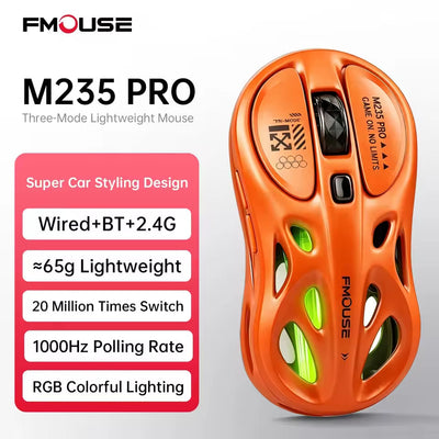 M235 Pro — Tri-Mode Lightweight Gaming FMouse