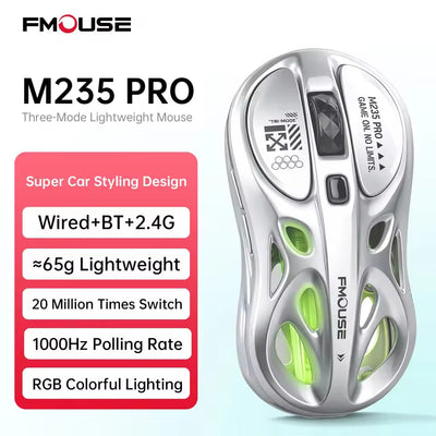 M235 Pro — Tri-Mode Lightweight Gaming FMouse