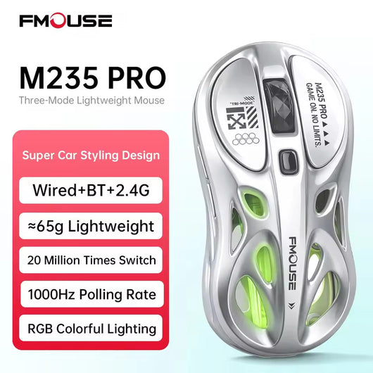 M235 Pro — Tri-Mode Lightweight Gaming FMouse